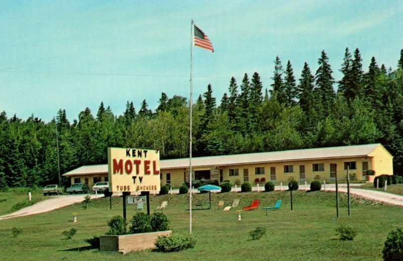 Kent Motel (Kents Motel) - Vintage Postcard (newer photo)